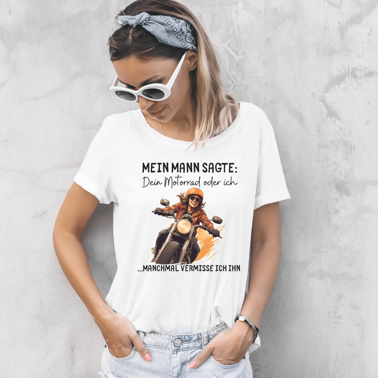 Mein Mann sagte - Damen T-Shirt