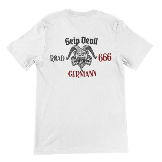 Road 666 - Premium T-Shirt (Backprint)