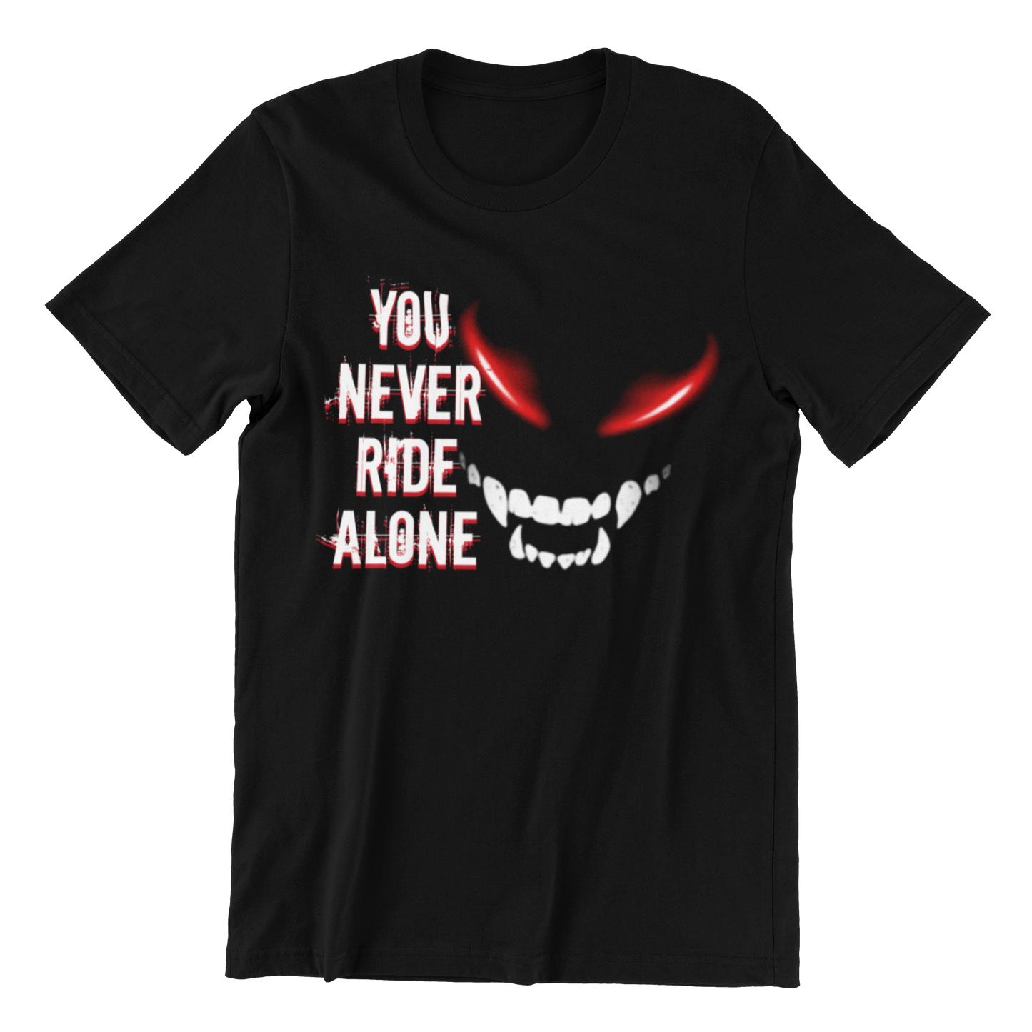 You never ride alone - Premium T-Shirt